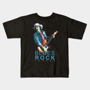 BLUES ROCK LEGEND Kids T-Shirt